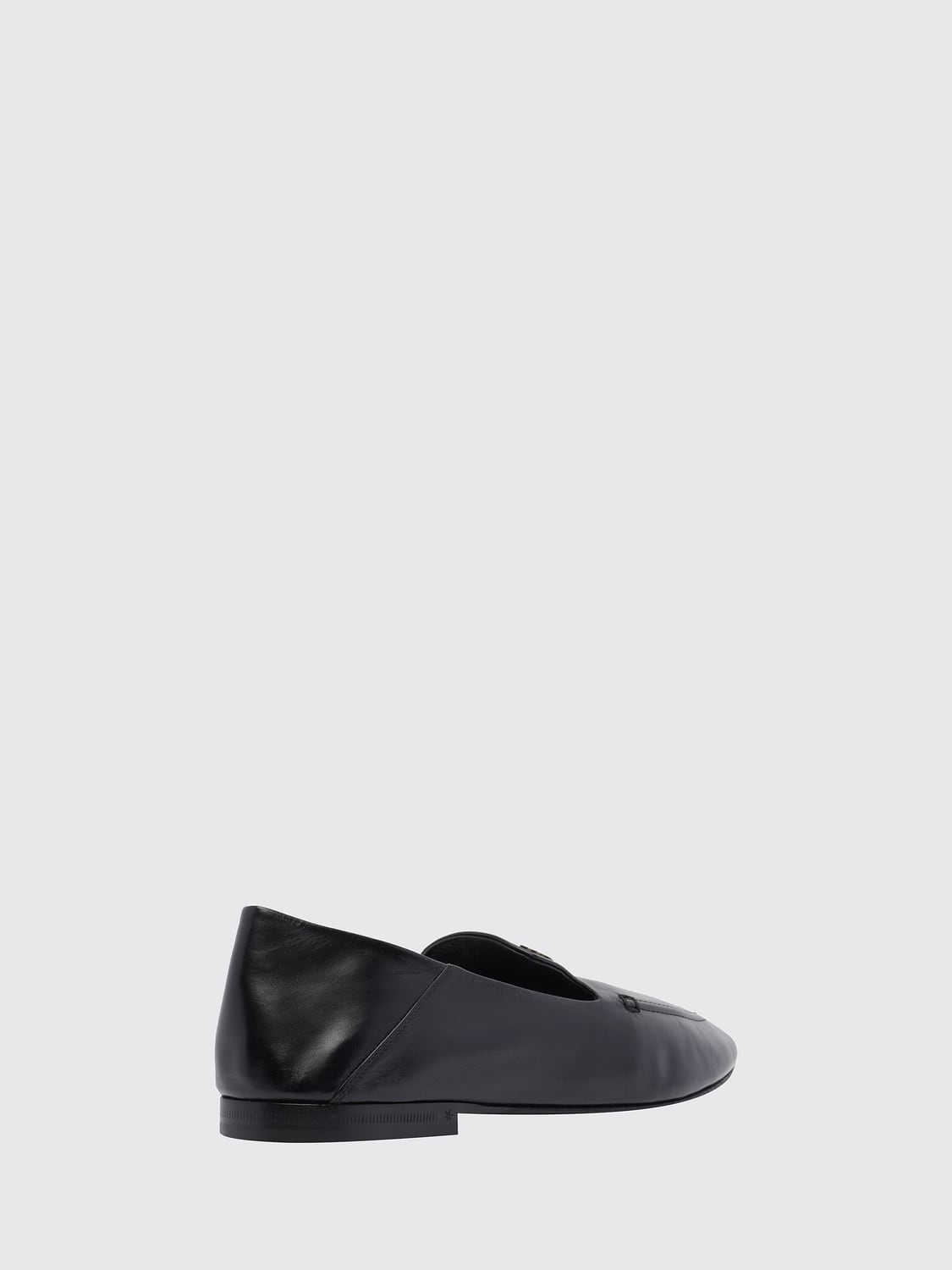 SAINT LAURENT LOAFERS: Saint Laurent Alain Smooth Calfskin Loafers with YSL Monogram, Black - Img 4