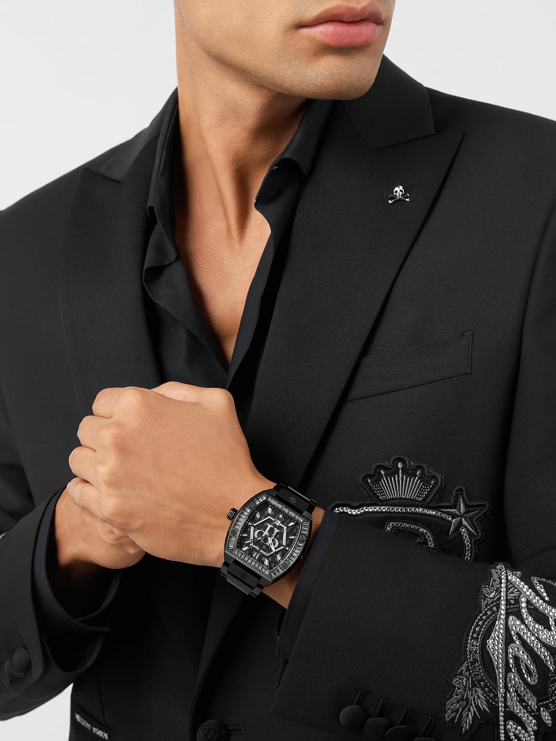 PHILIPP PLEIN WATCH: Watch men Philipp Plein, Black - Img 2