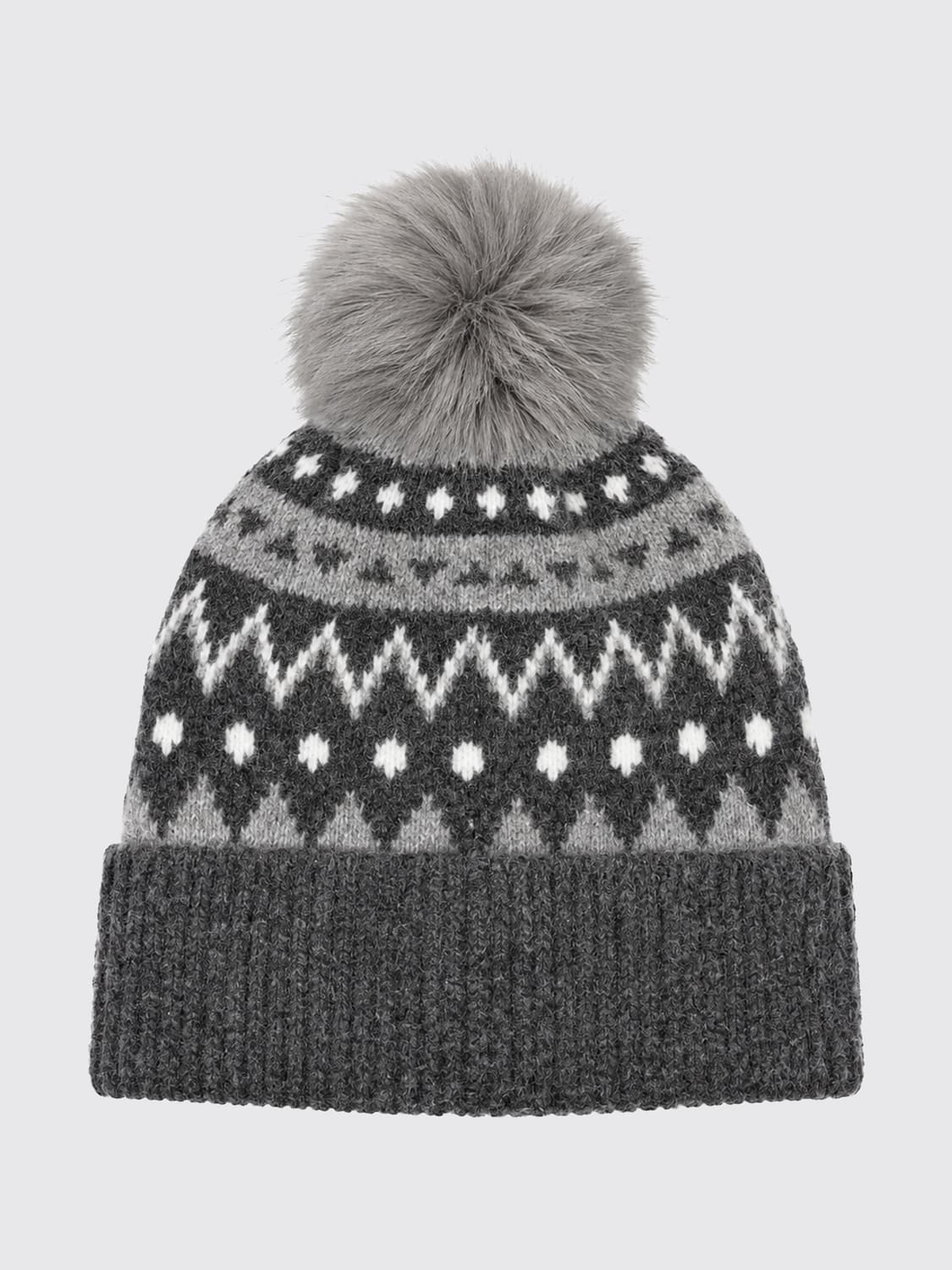 LIU JO HAT: Hat woman Liu Jo, Grey - Img 2