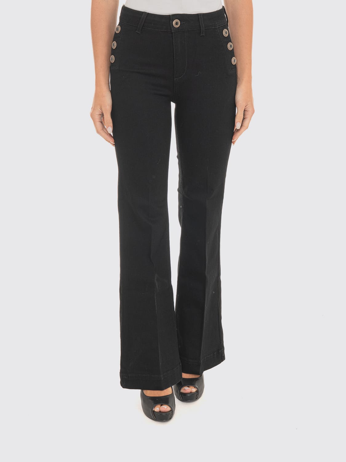 LIU JO JEANS: Jeans damen Liu Jo, Schwarz - Img 1