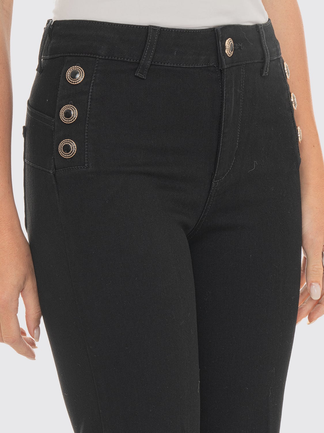 LIU JO JEANS: Jeans damen Liu Jo, Schwarz - Img 4