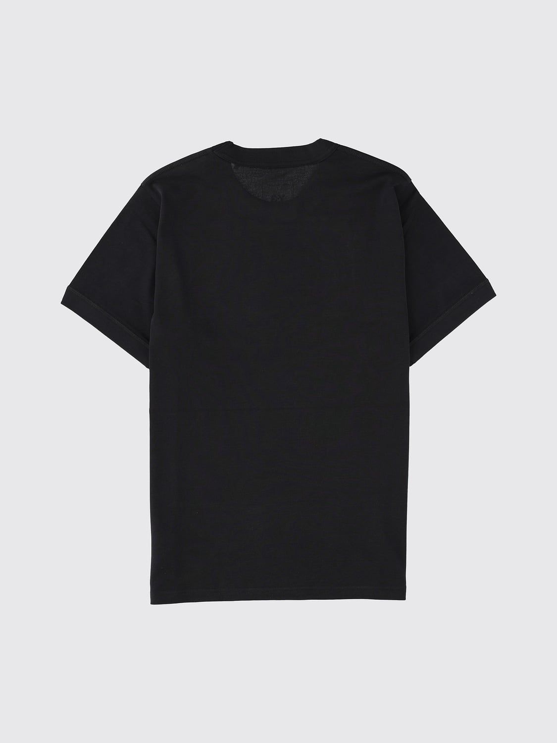 Y-3 T-SHIRT: T-shirt girocollo Y-3 in cotone con logo tono su tono, Nero - Img 3