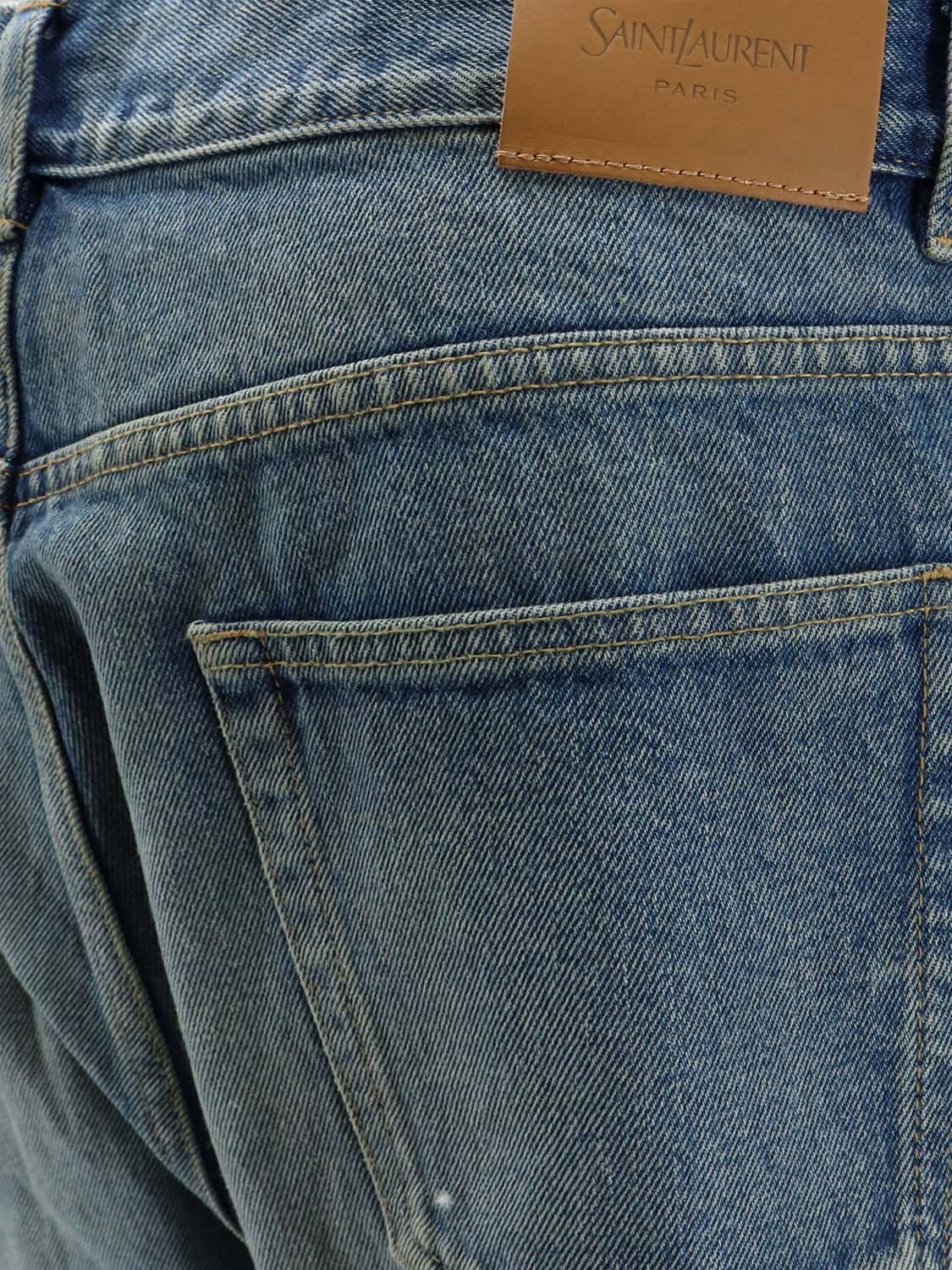 SAINT LAURENT JEANS: Jeans hombre Saint Laurent, Azul Oscuro - Img 3