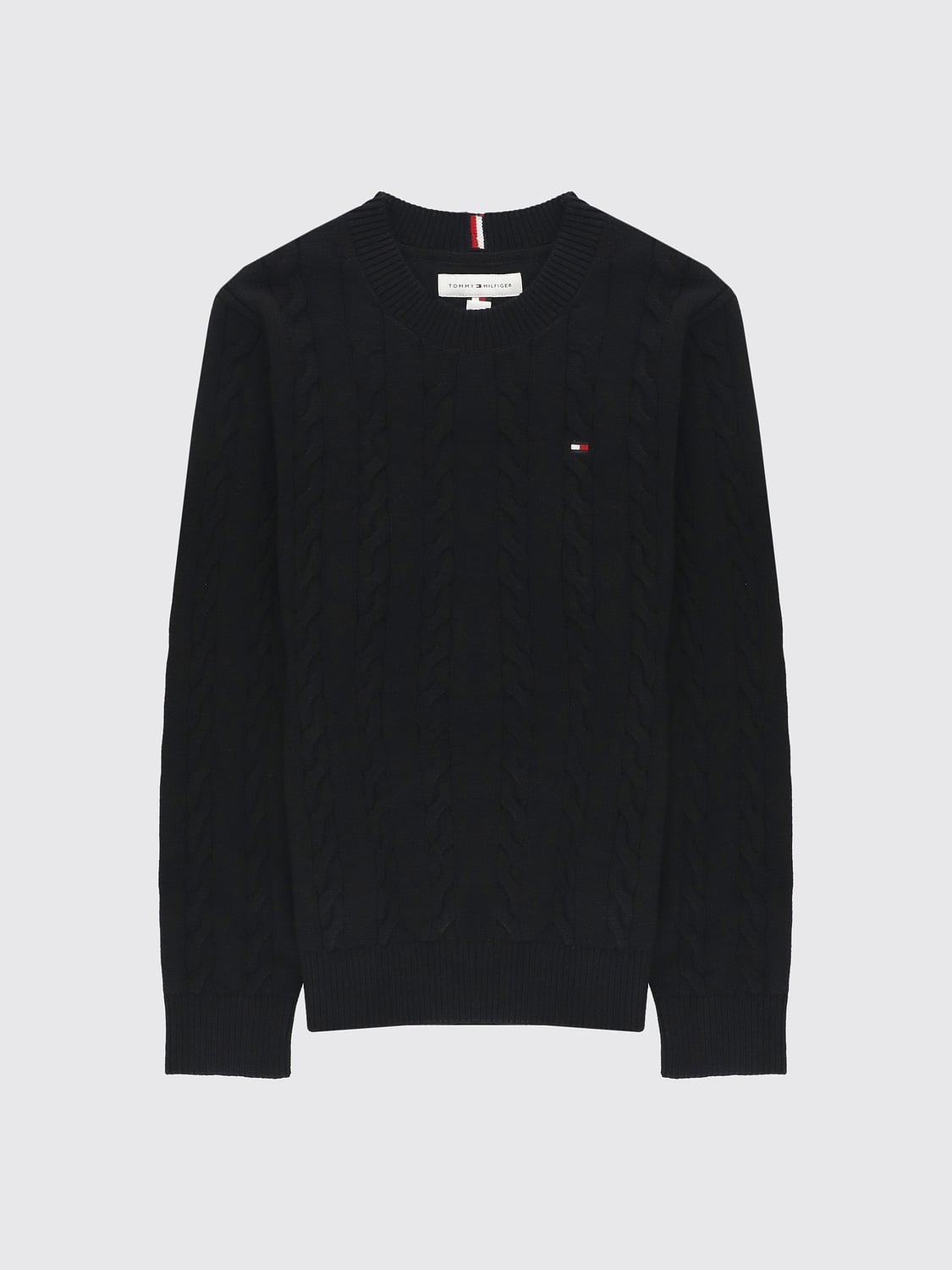 TOMMY HILFIGER PULLOVER: Pullover kinder Tommy Hilfiger, Schwarz - Img 1