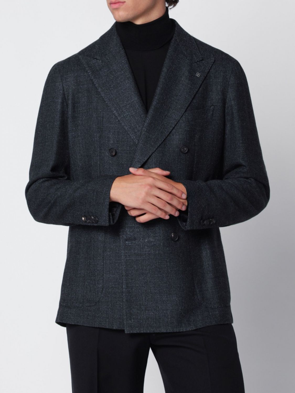 TAGLIATORE ジャケット: ジャケット メンズ Tagliatore, ブルー - Img 1