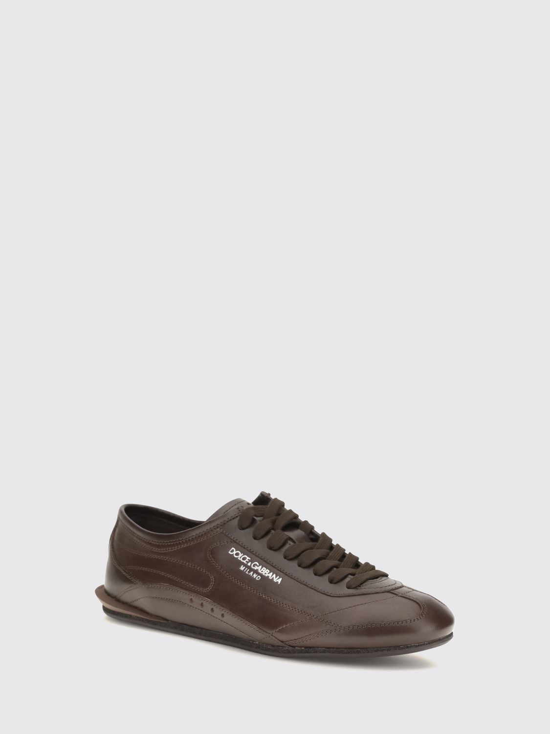 DOLCE & GABBANA BASKETS: Baskets homme Dolce & Gabbana, Marron - Img 2