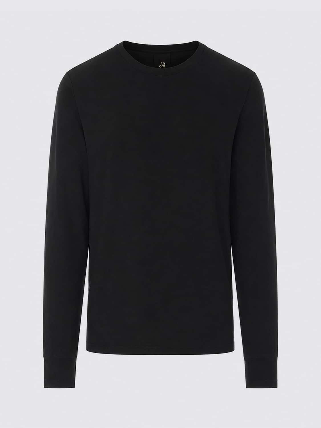 THOM KROM T-SHIRT: T-shirt men Thom Krom, Black - Img 2