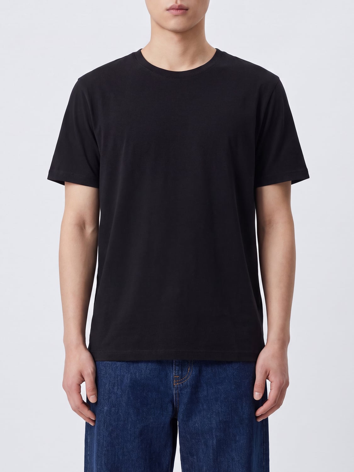 THOM KROM T-SHIRT: T-shirt men Thom Krom, Black - Img 1
