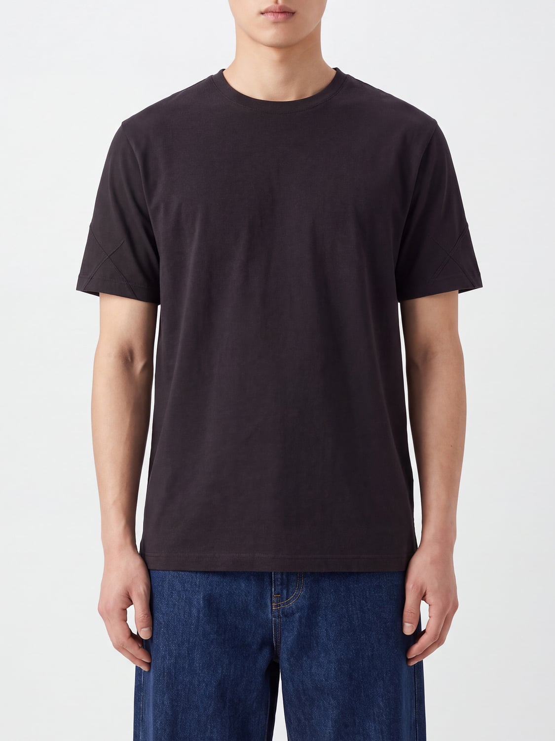 THOM KROM T-SHIRT: T-shirt men Thom Krom, Brown - Img 1