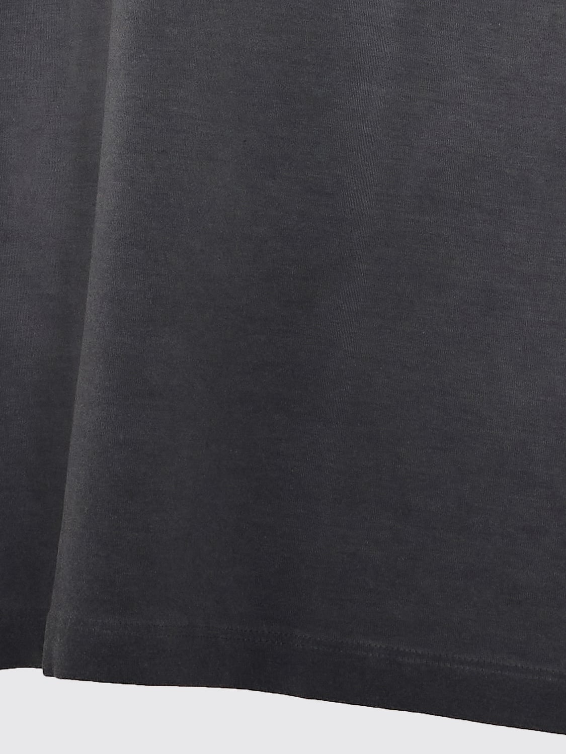 THOM KROM CAMISETA: Camiseta Thom Krom de corte relajado en algodón y modal con hombros caídos, Gris - Img 4