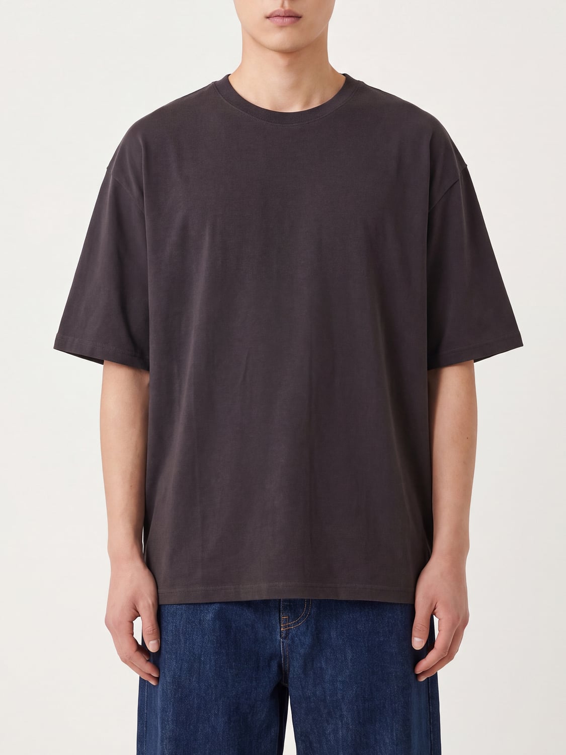 THOM KROM T-SHIRT: T-shirt herren Thom Krom, Braun - Img 1