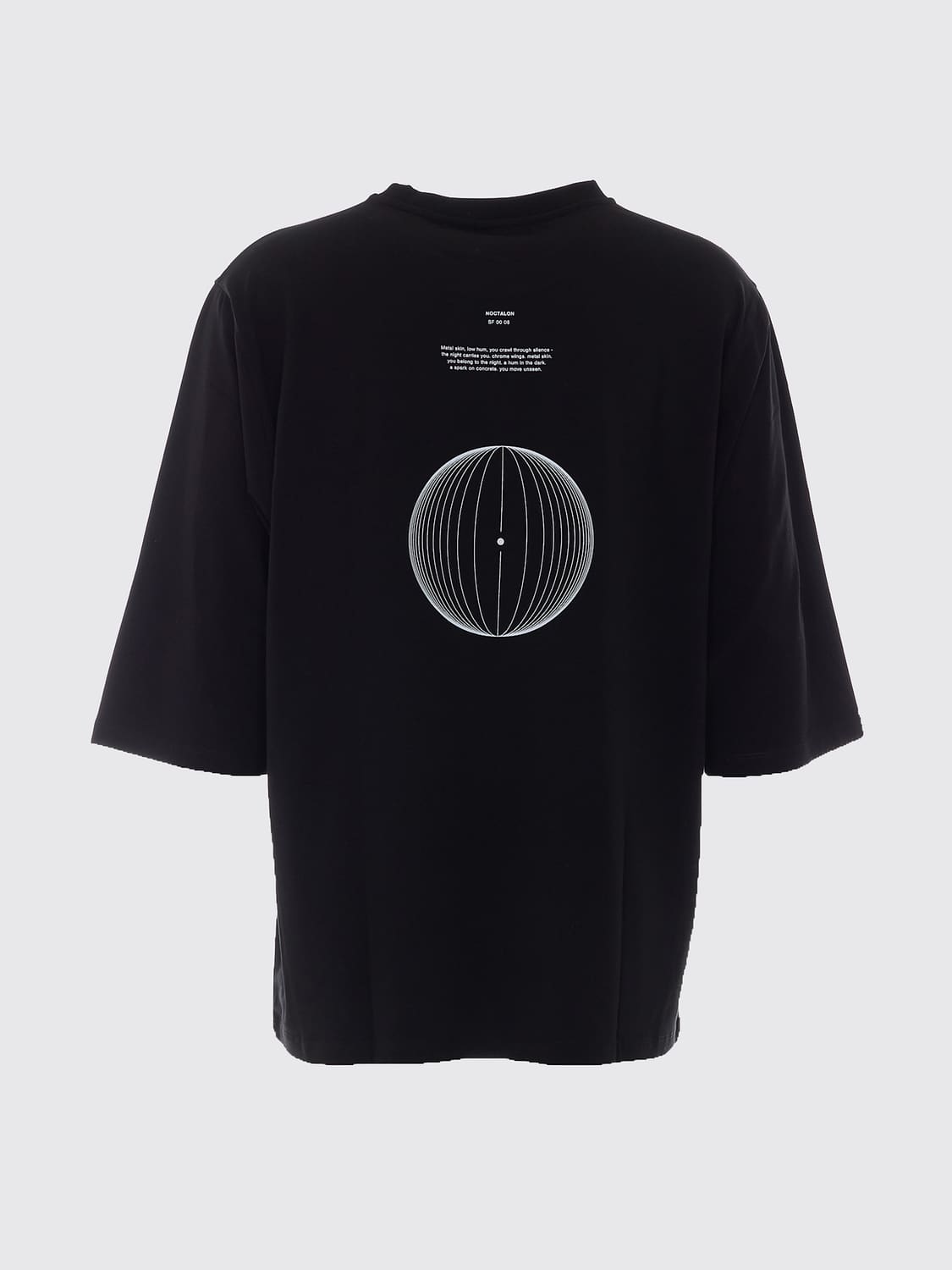 THOM KROM T-SHIRT: T-shirt herren Thom Krom, Schwarz - Img 3
