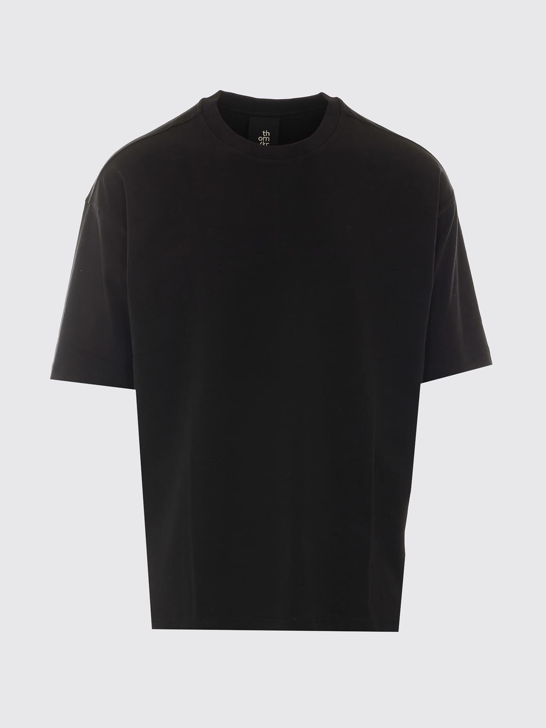 THOM KROM T-SHIRT: T-shirt herren Thom Krom, Schwarz - Img 2