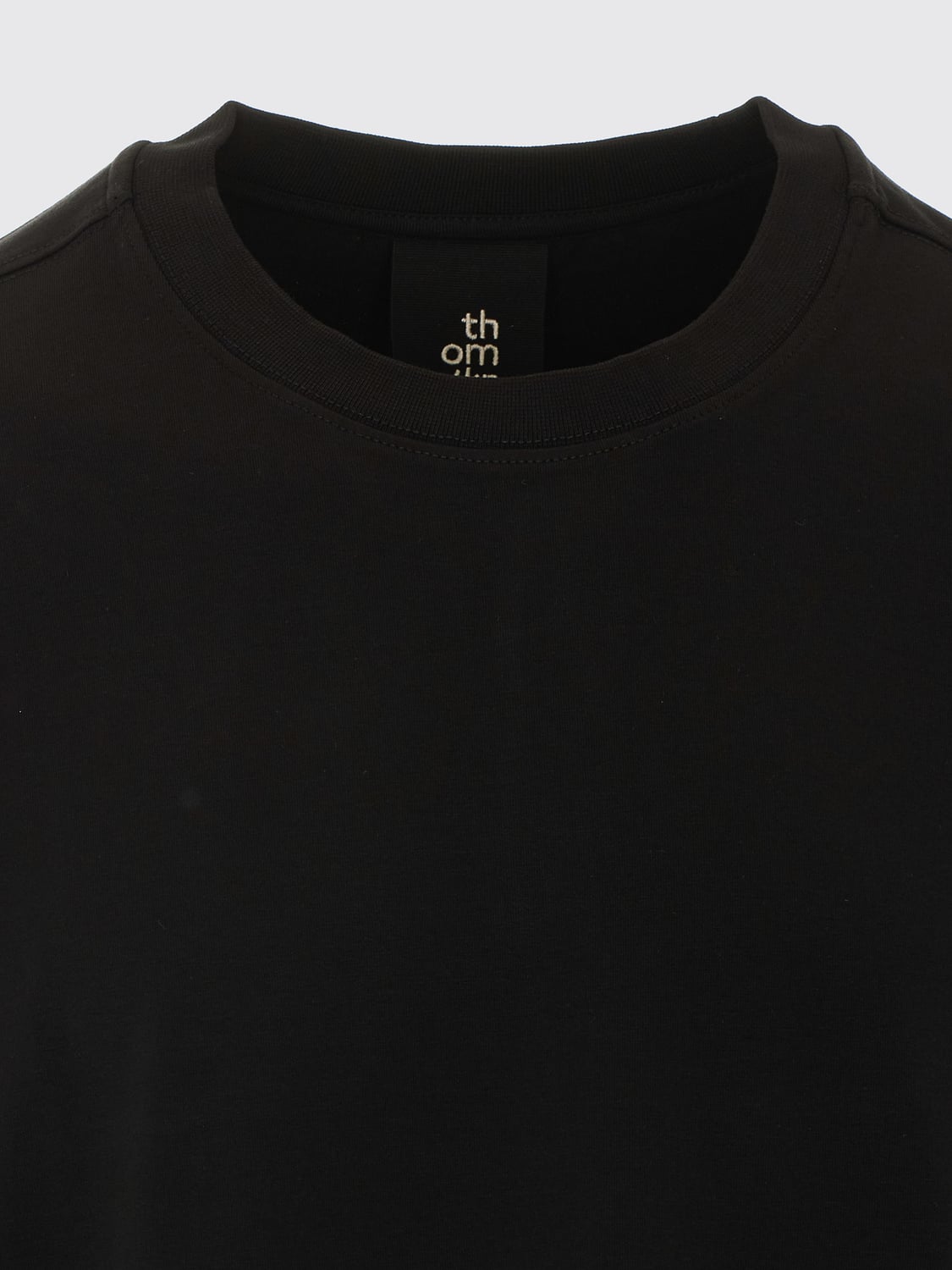 THOM KROM T-SHIRT: T-shirt herren Thom Krom, Schwarz - Img 4