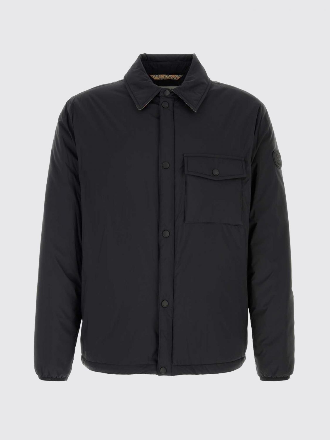 BURBERRY JACKET: Jacket men Burberry, Black - Img 2