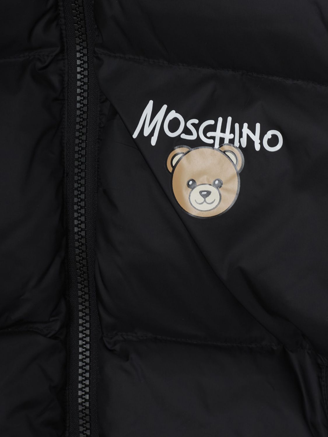 MOSCHINO JACKET: Jacket kids Moschino, Black - Img 3