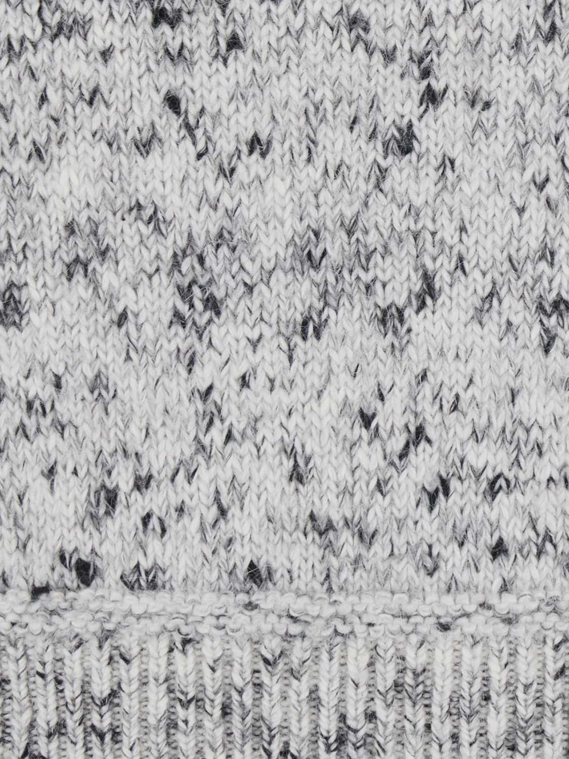 ISABEL MARANT ETOILE PULLOVER: Pullover mit Rundhalsausschnitt von Isabel Marant Etoile aus Baumwolle mit abstraktem Druck und überschnittenen Schultern, Grau - Img 4