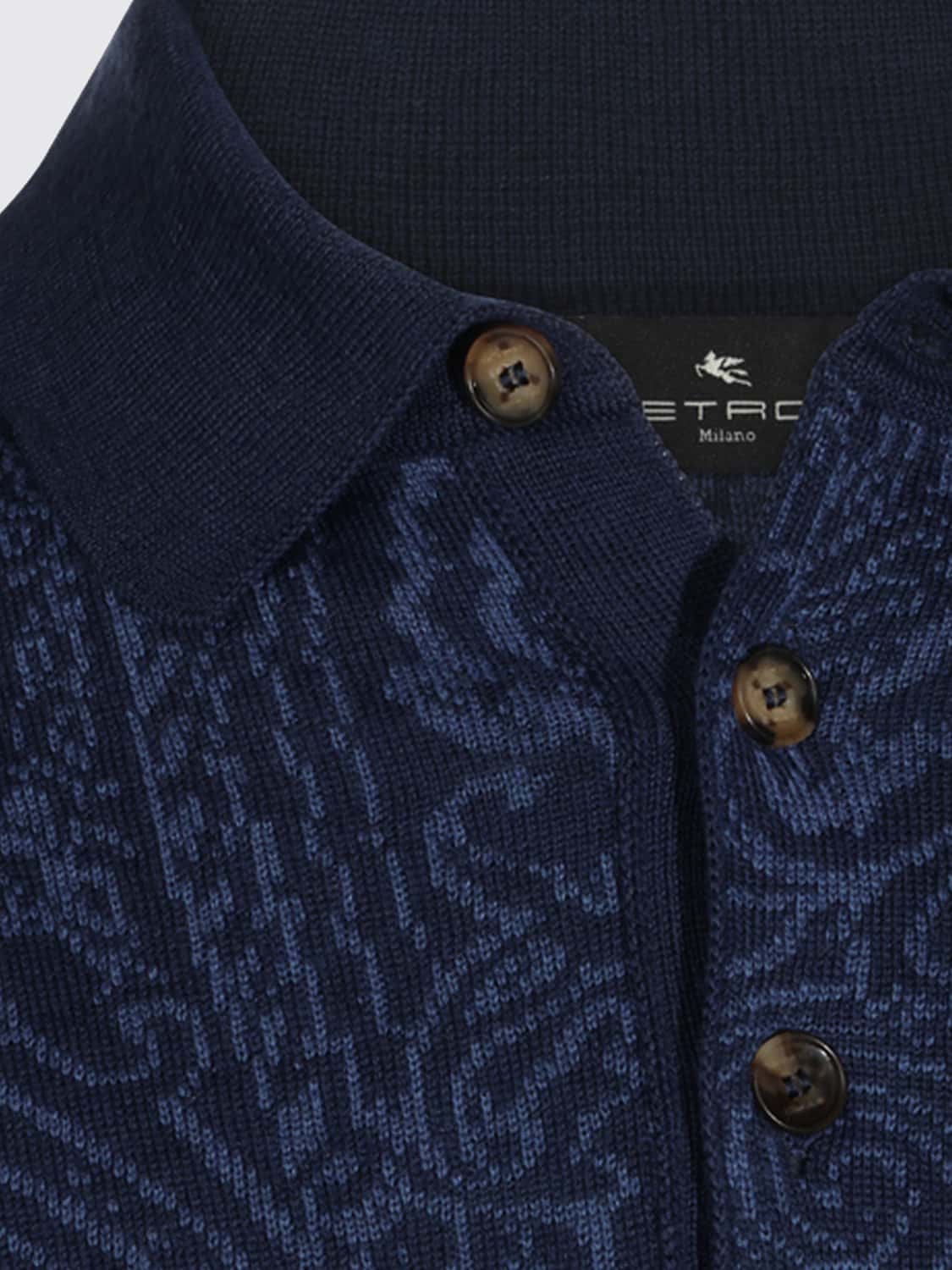 ETRO PULL: Pull homme Etro, Bleu Marine - Img 3