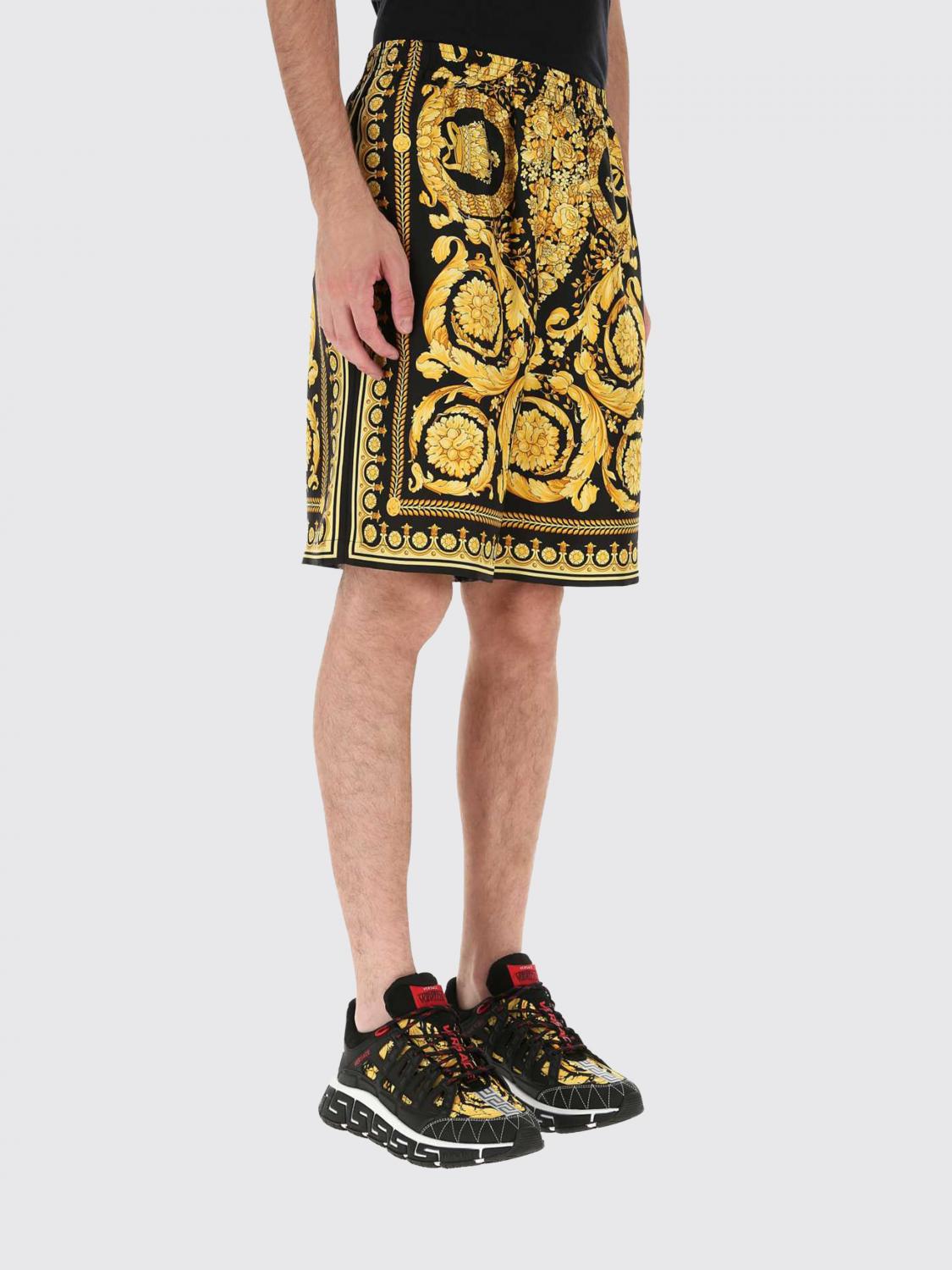 VERSACE SHORTS: Shorts herren Versace, Schwarz - Img 1