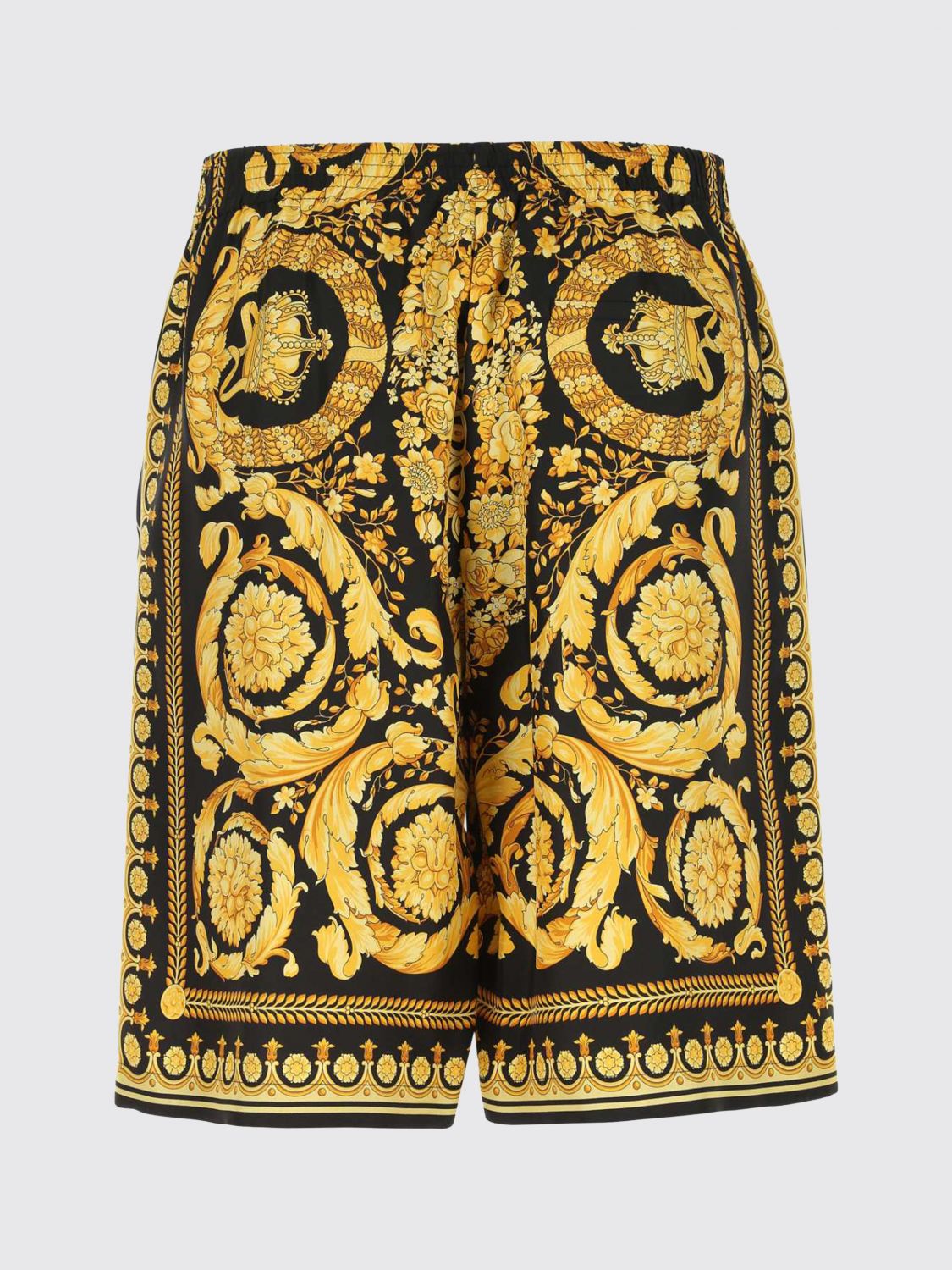 VERSACE SHORTS: Shorts herren Versace, Schwarz - Img 4