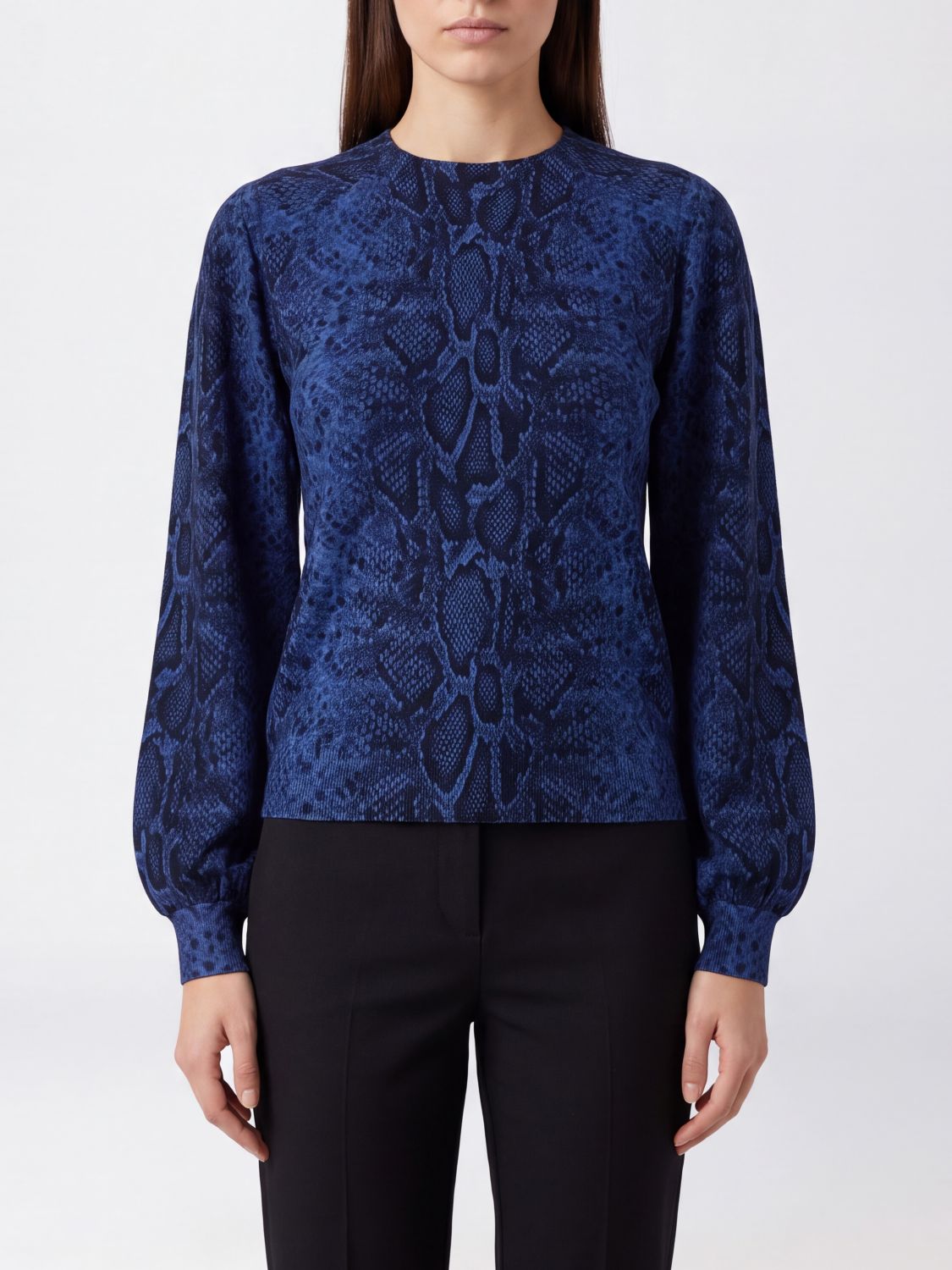 TWINSET PULL: Pull femme Twinset, Bleu - Img 1