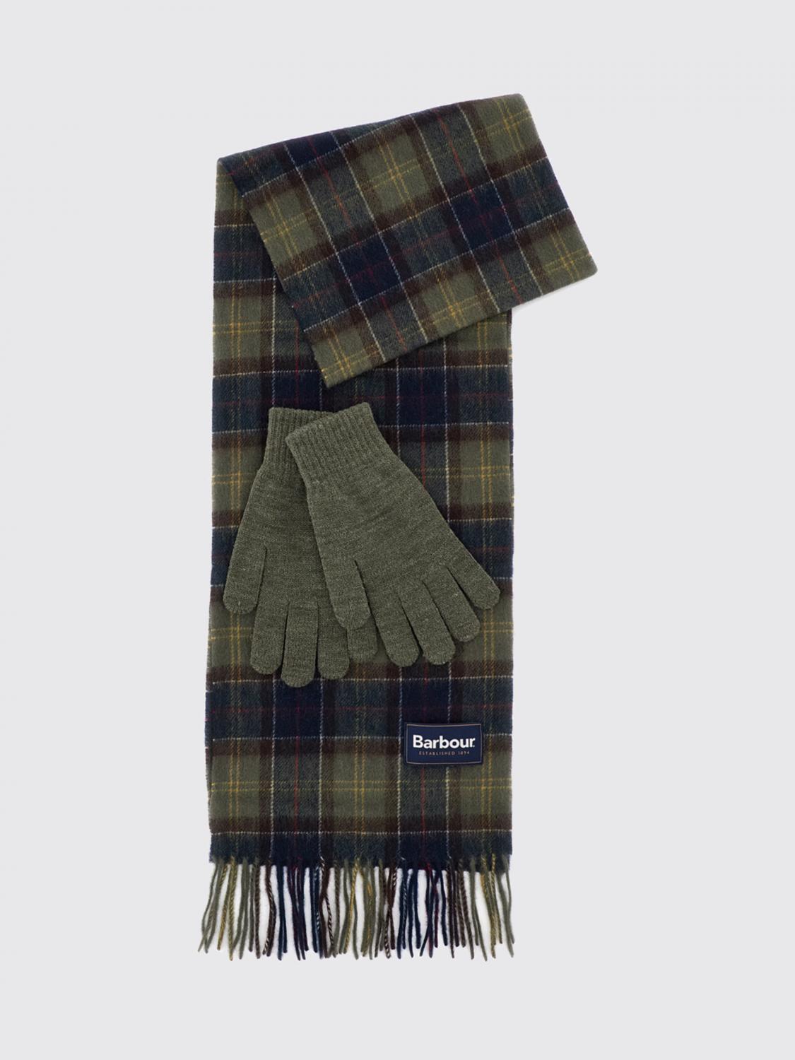 BARBOUR SCHAL: Schal herren Barbour, Olive - Img 1