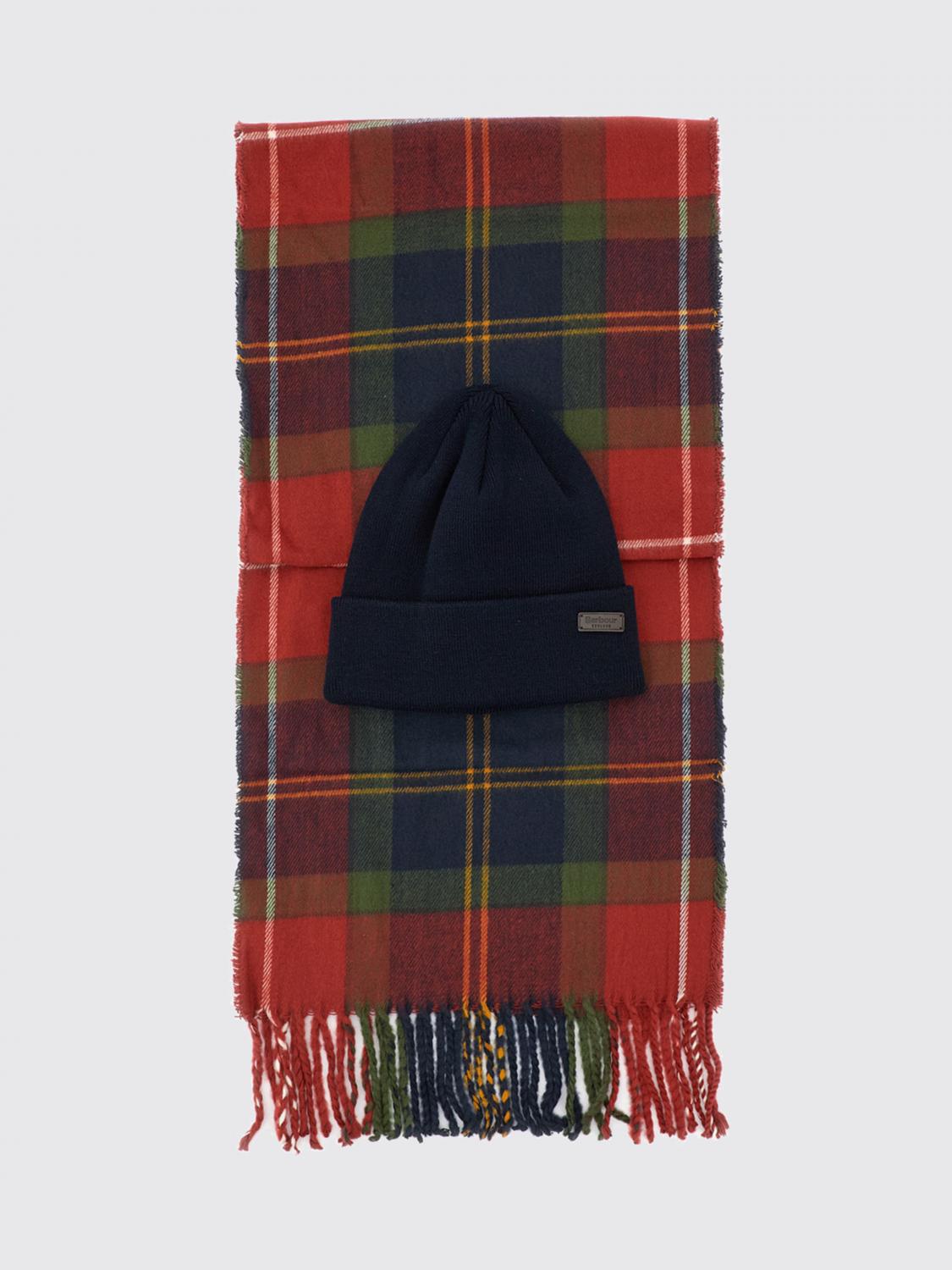 BARBOUR SCHAL: Schal herren Barbour, Rot - Img 1