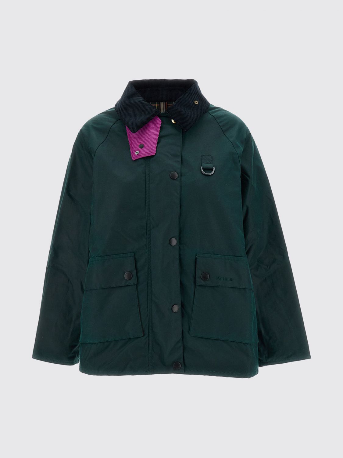 BARBOUR ABRIGO: Abrigo mujer Barbour, Verde - Img 2
