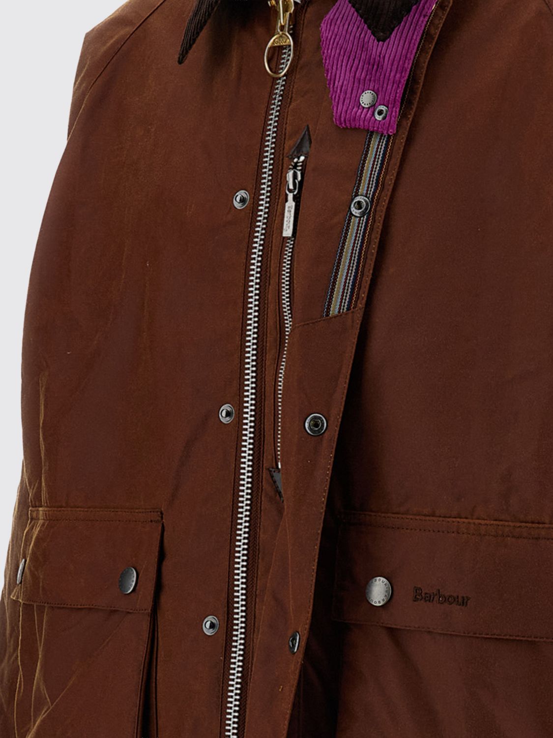 BARBOUR JACKET: Jacket men Barbour, Brown - Img 3