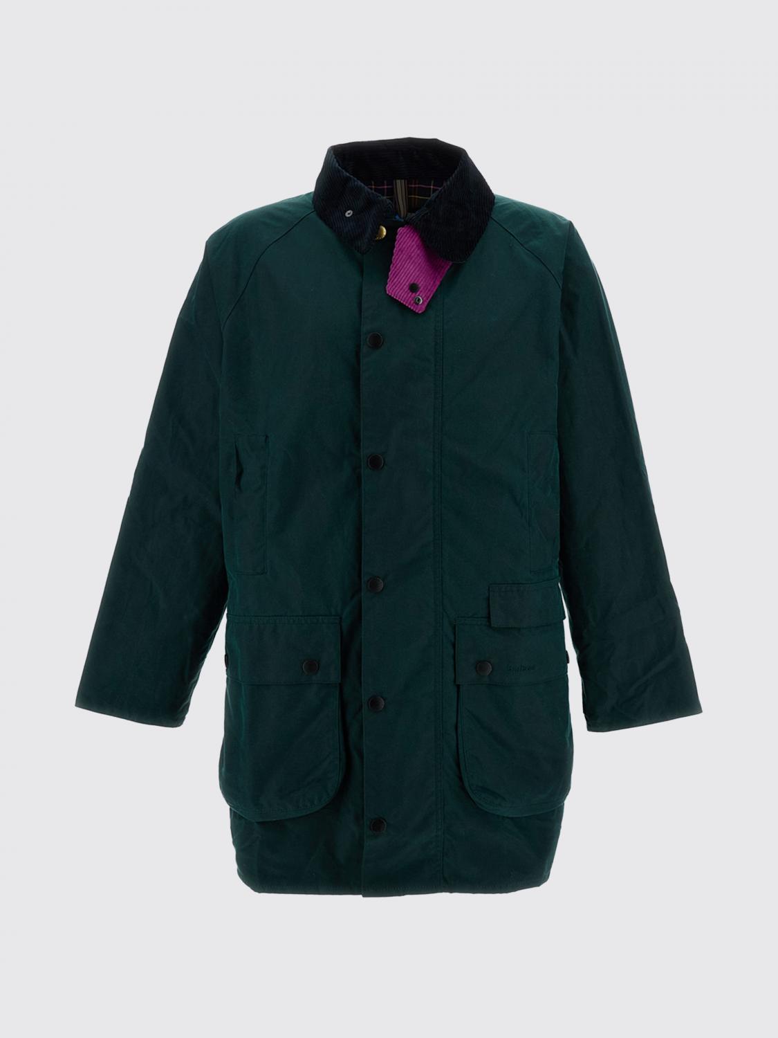BARBOUR 外套: 外套 男士 Barbour, 绿色 - Img 2