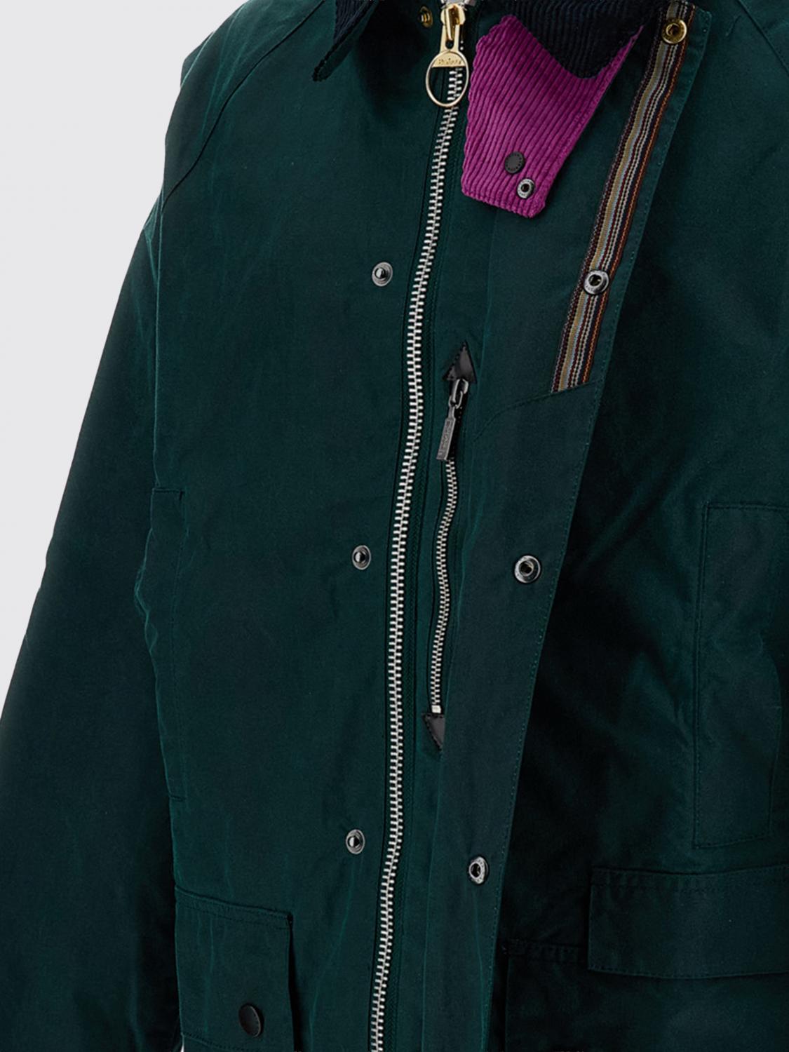 BARBOUR 外套: 外套 男士 Barbour, 绿色 - Img 4