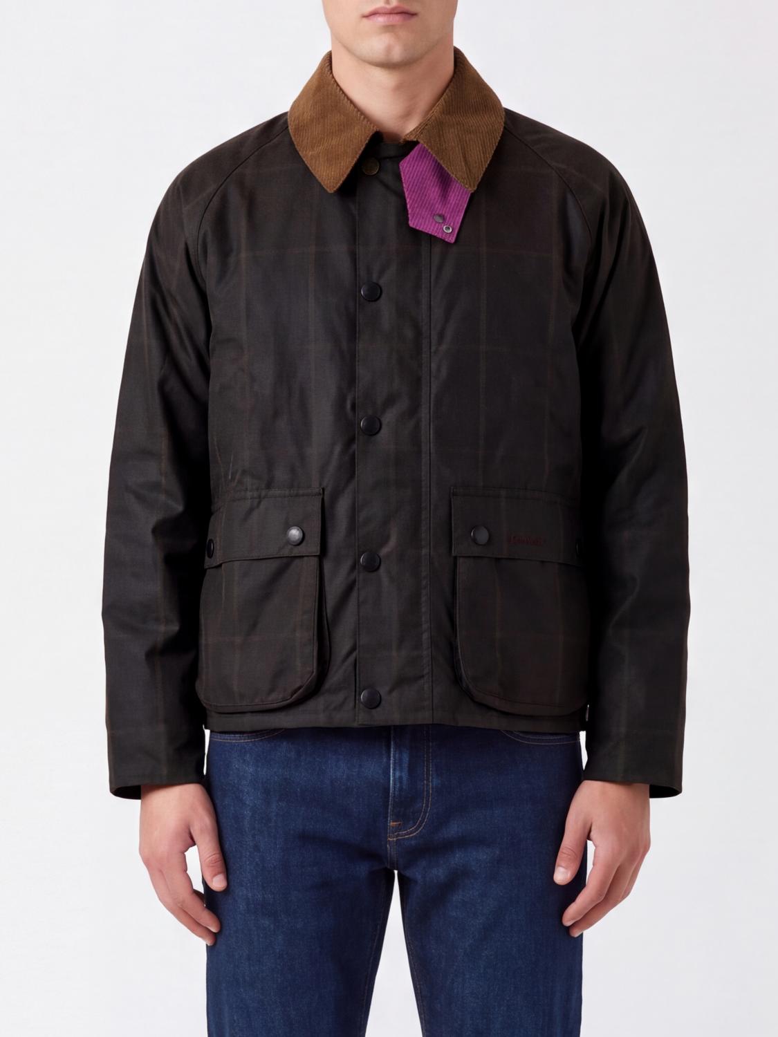 BARBOUR 外套: 外套 男士 Barbour, 棕色 - Img 1