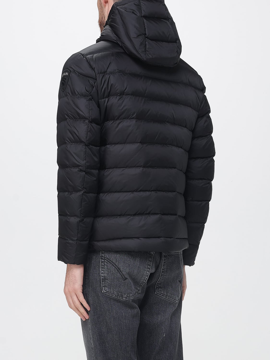 BLAUER JACKET: Jacket men Blauer, Black - Img 2