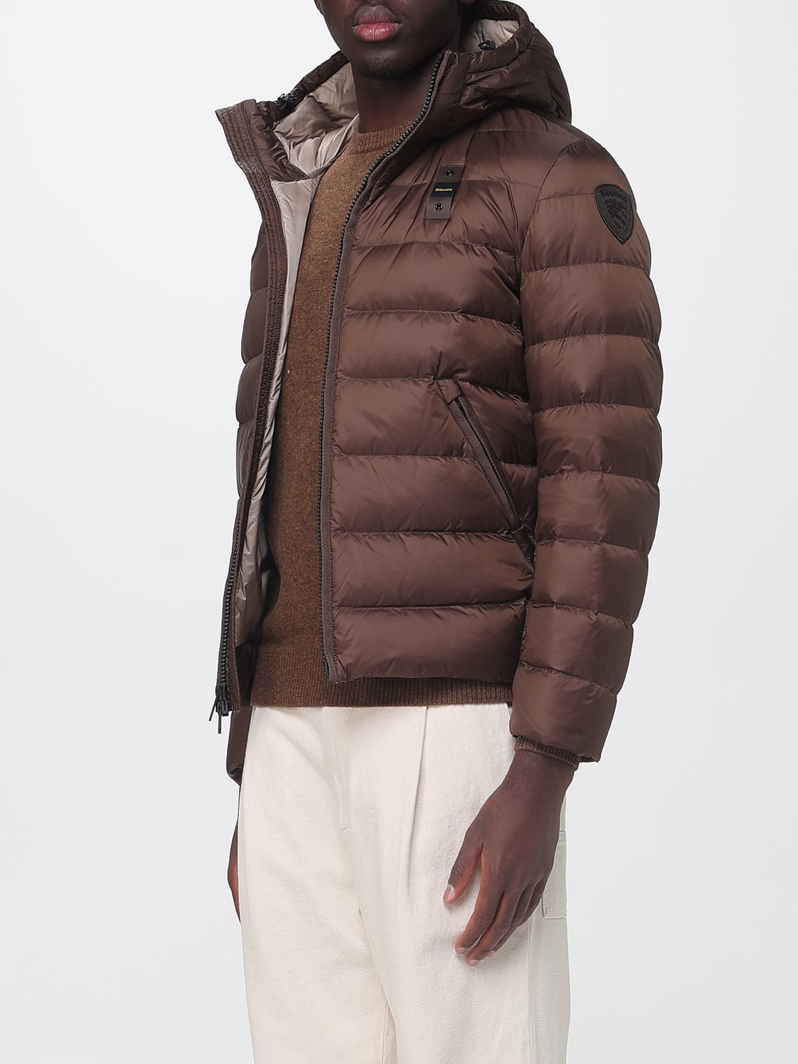 BLAUER GIACCA: Giacca uomo Blauer, Marrone - Img 3