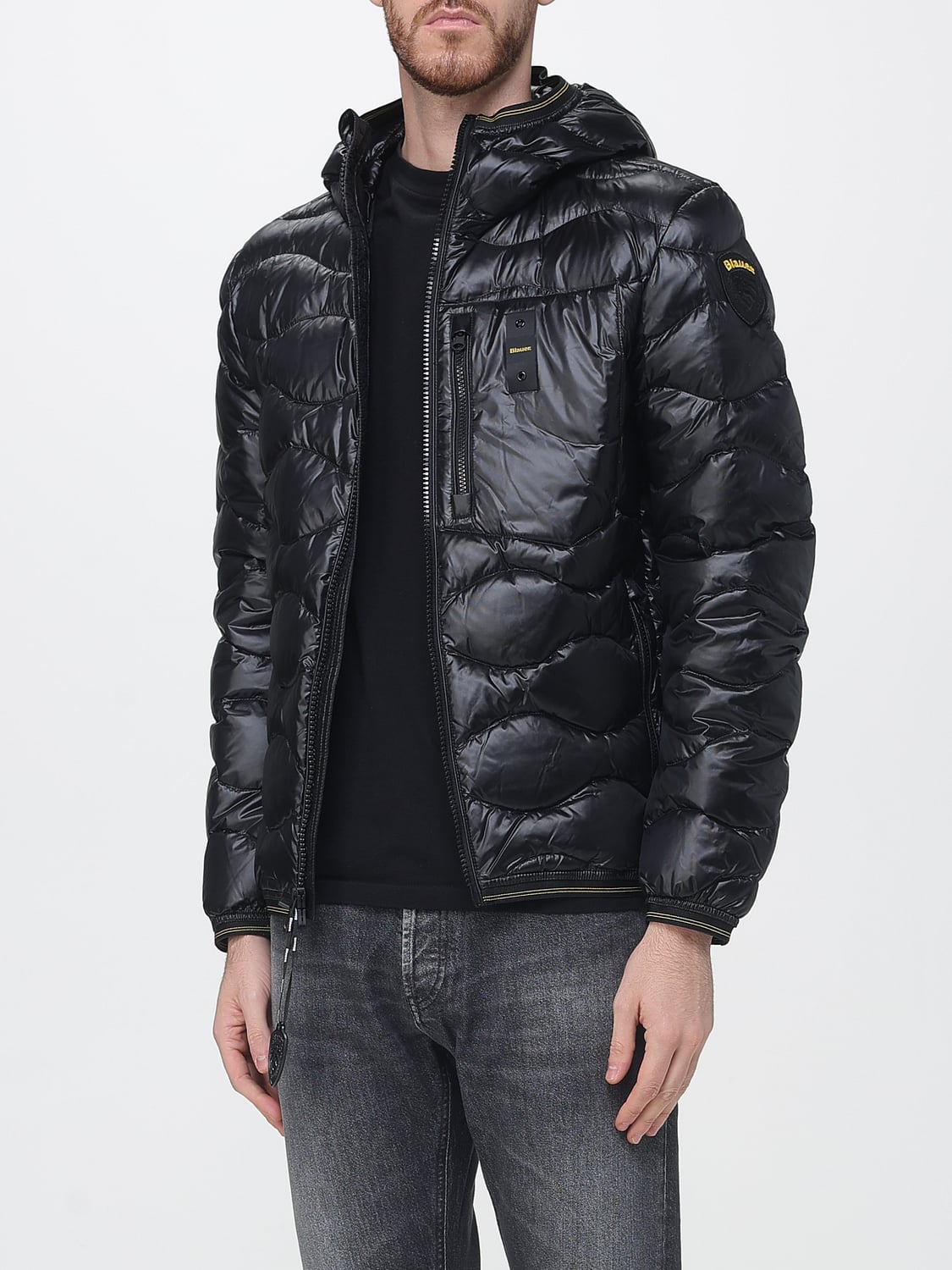 BLAUER GIACCA: Giacca uomo Blauer, Nero - Img 3