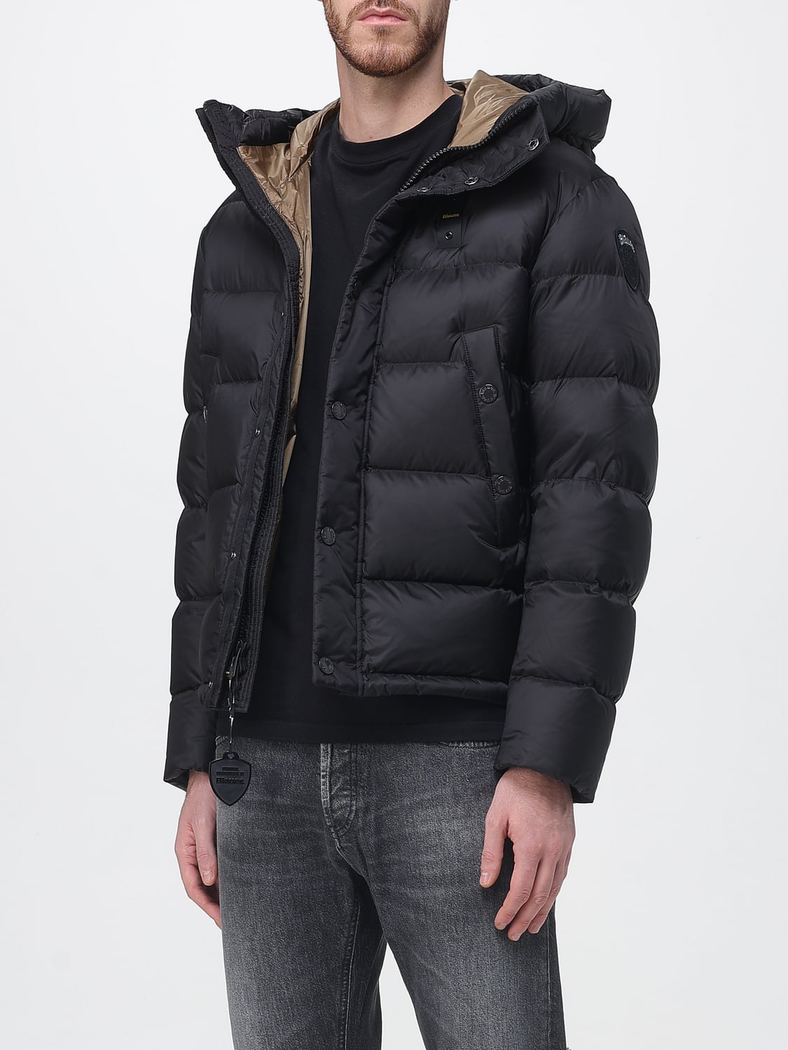 BLAUER GIACCA: Giacca uomo Blauer, Nero - Img 3