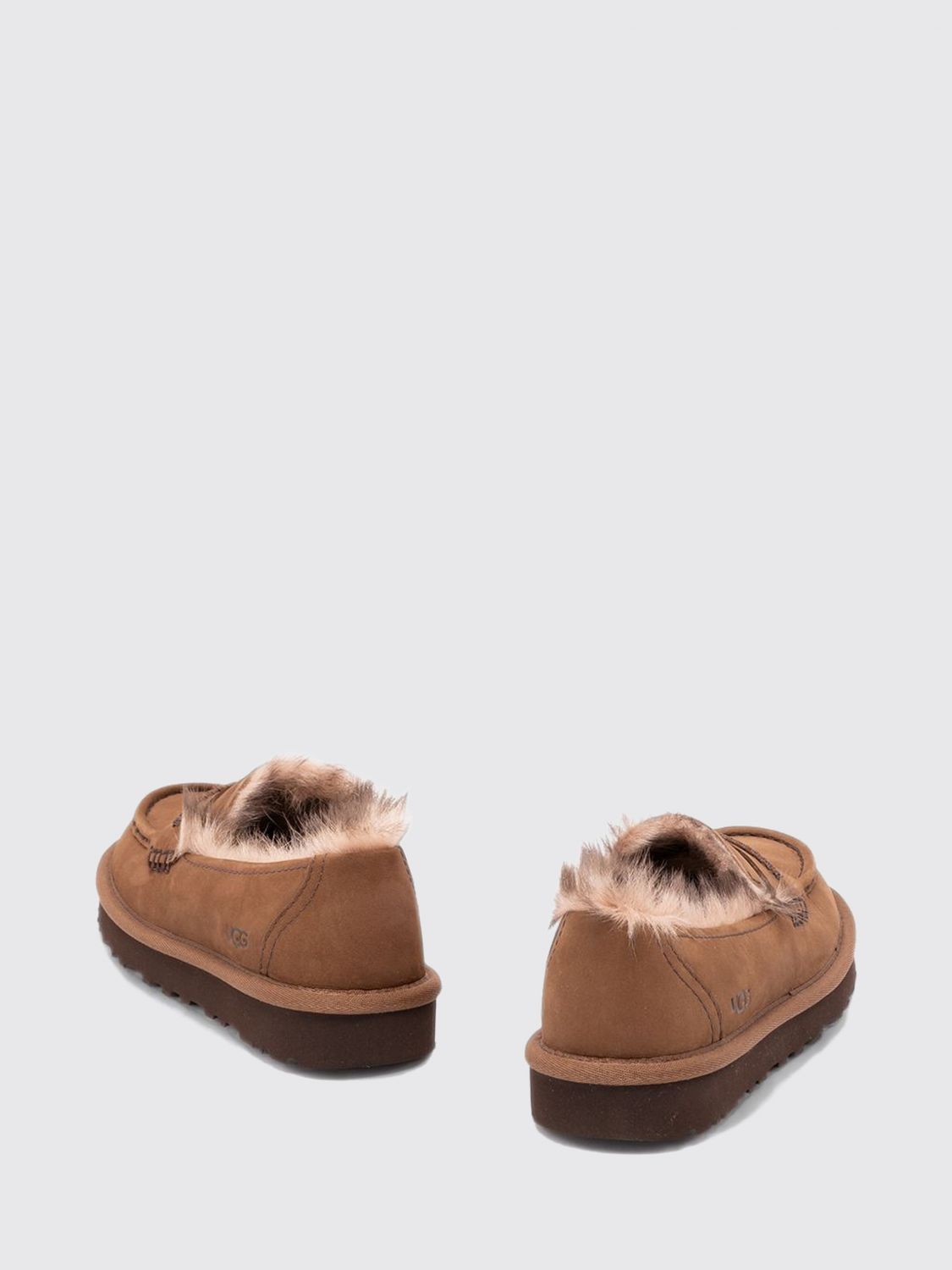 UGG MOCASSINI: Mocassini donna UGG, Marrone - Img 3