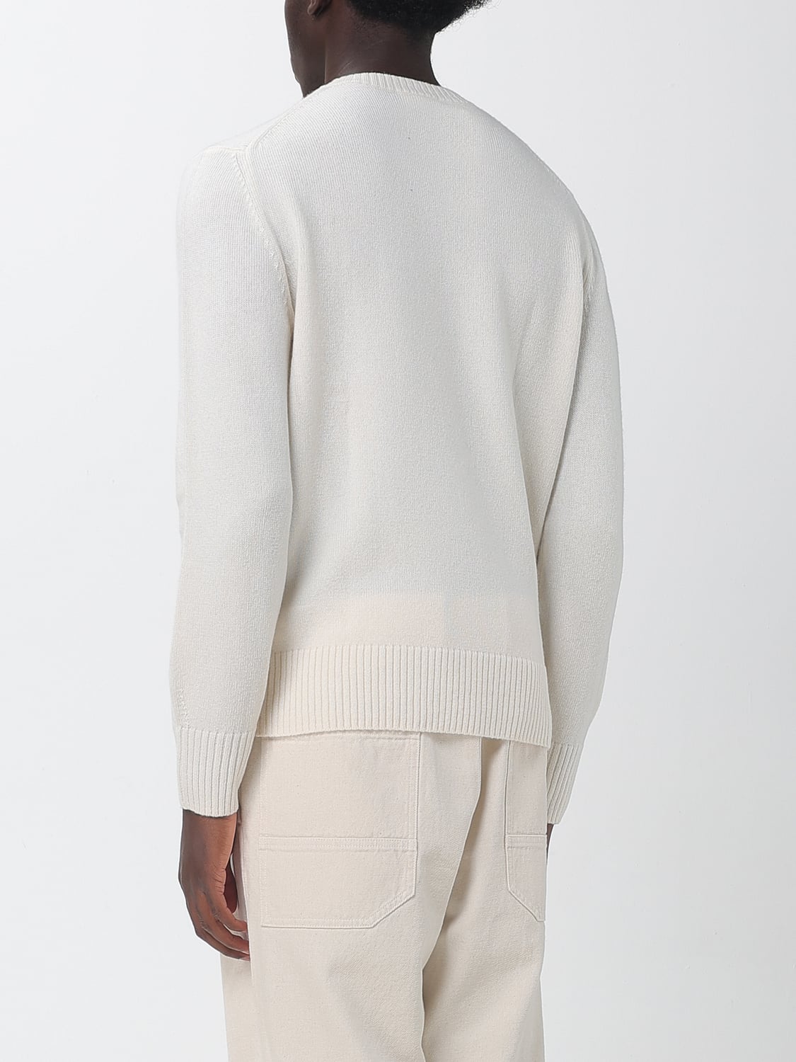 LACOSTE SWEATER: Sweater men Lacoste, Yellow Cream - Img 2