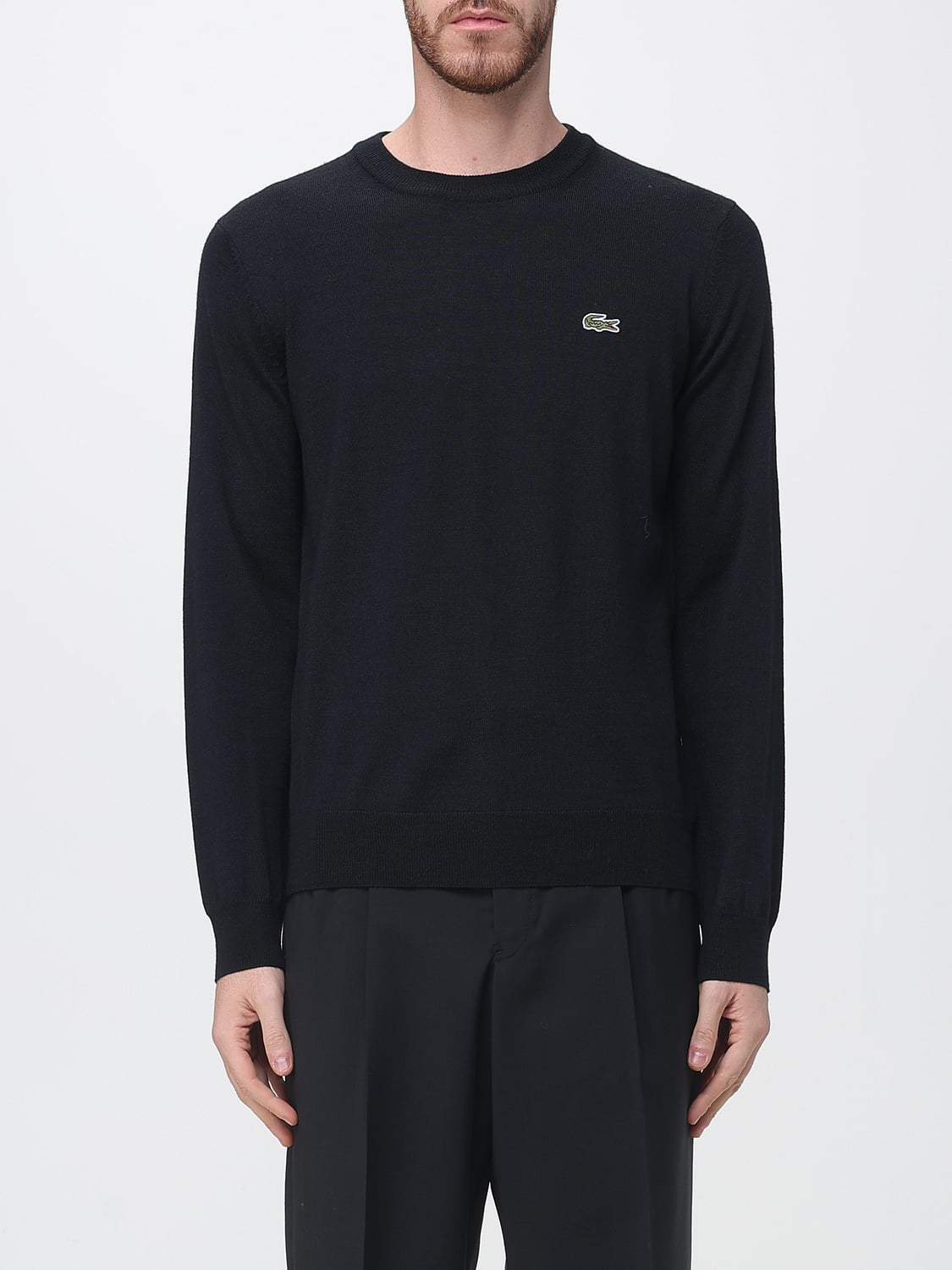 LACOSTE PULLOVER: Pullover herren Lacoste, Burgunderrot - Img 1