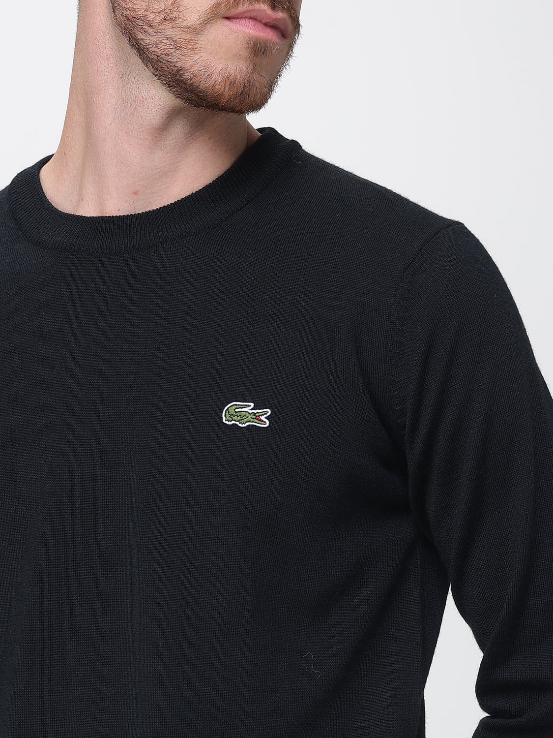 LACOSTE PULLOVER: Pullover herren Lacoste, Burgunderrot - Img 3