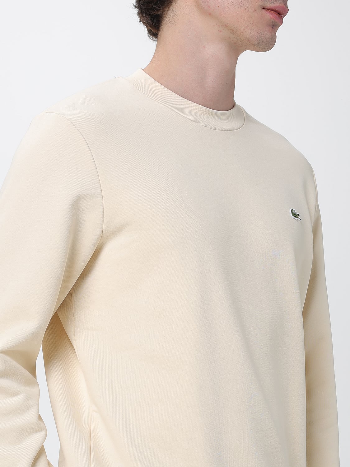 LACOSTE PULLOVER: Pullover herren Lacoste, Yellow Cream - Img 3