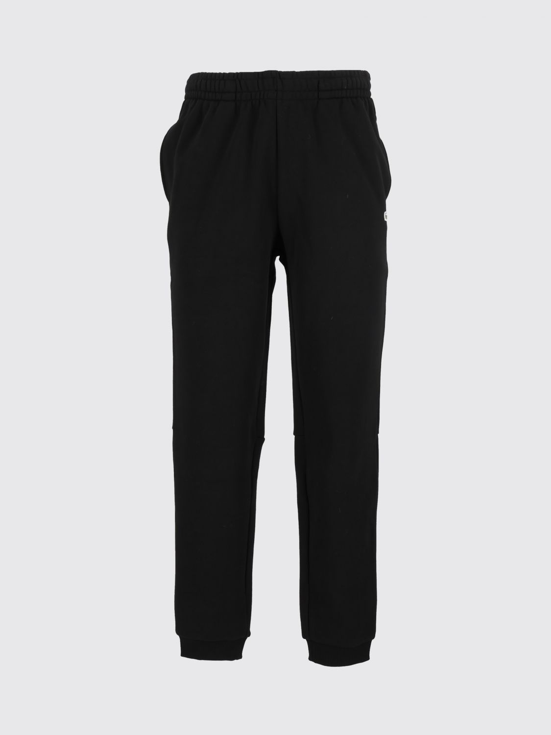 LACOSTE PANTS: Pants men Lacoste, Black - Img 2