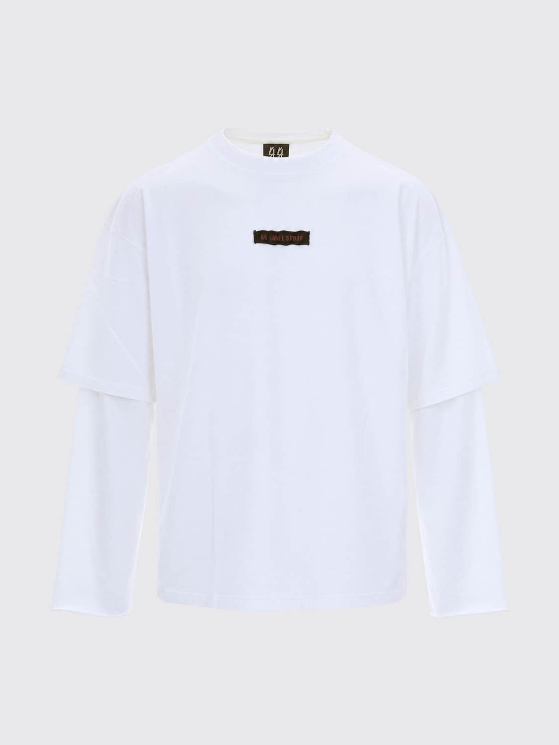 44 LABEL GROUP SWEATSHIRT: Sweatshirt men 44 Label Group, White - Img 2