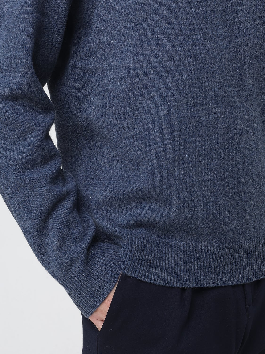 BARBOUR SWEATER: Sweater men Barbour, Navy - Img 3