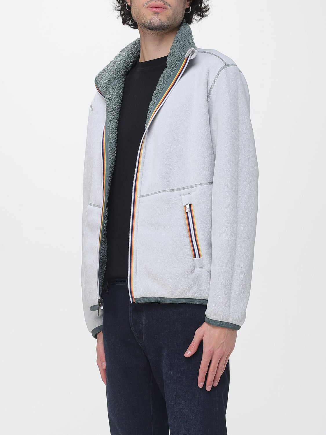K-WAY JACKET: Jacket men K-way, Green - Img 3