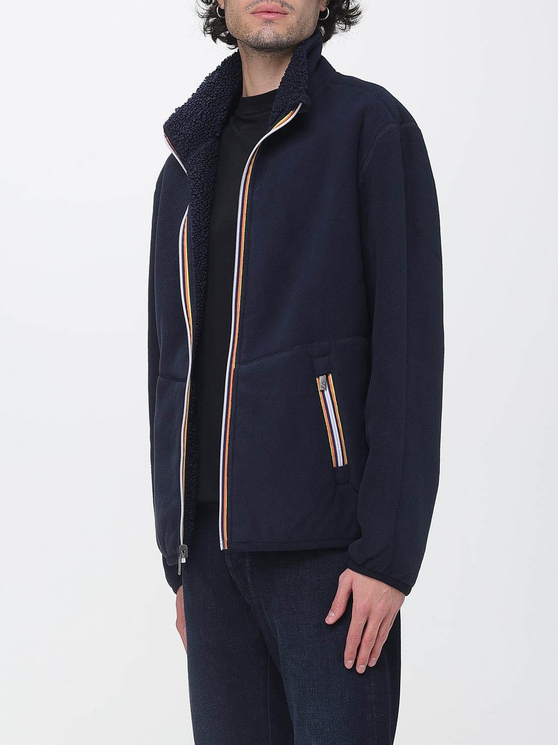 K-WAY VESTE: Veste homme K-way, Bleu Marine - Img 3