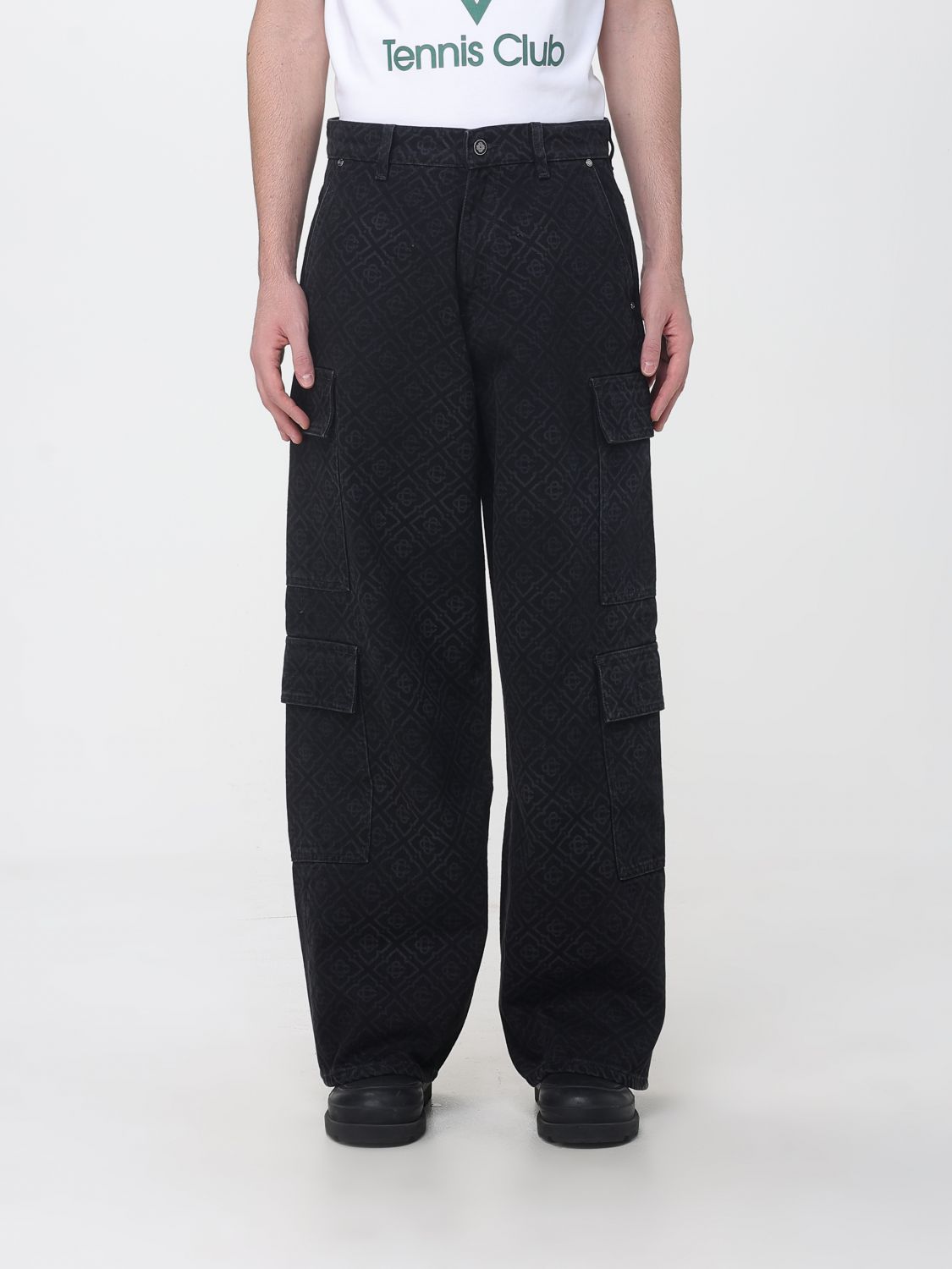 CASABLANCA JEANS: Jeans herren Casablanca, Schwarz - Img 1