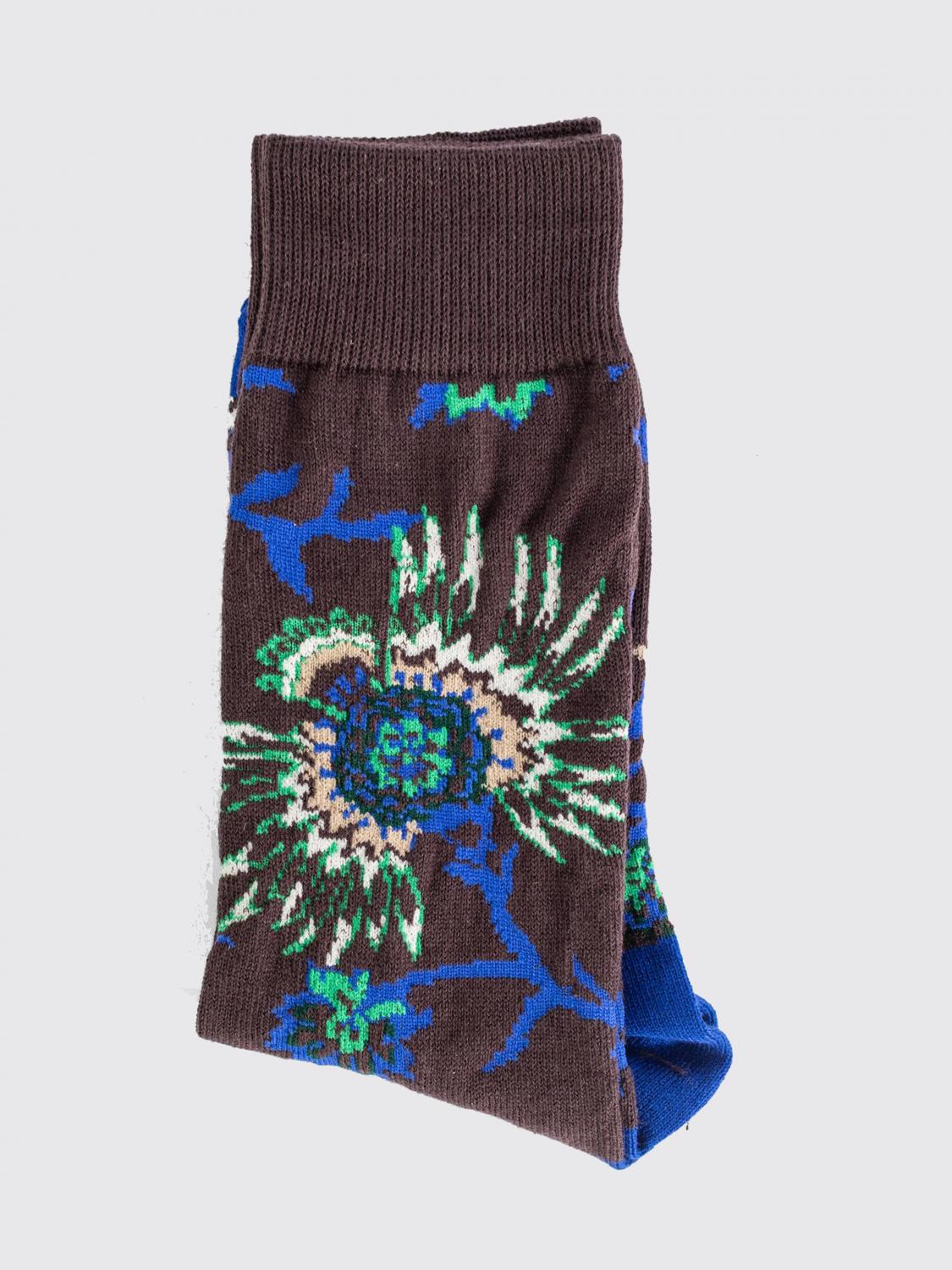 SACAI CALZE: Calze donna Sacai, Marrone - Img 2