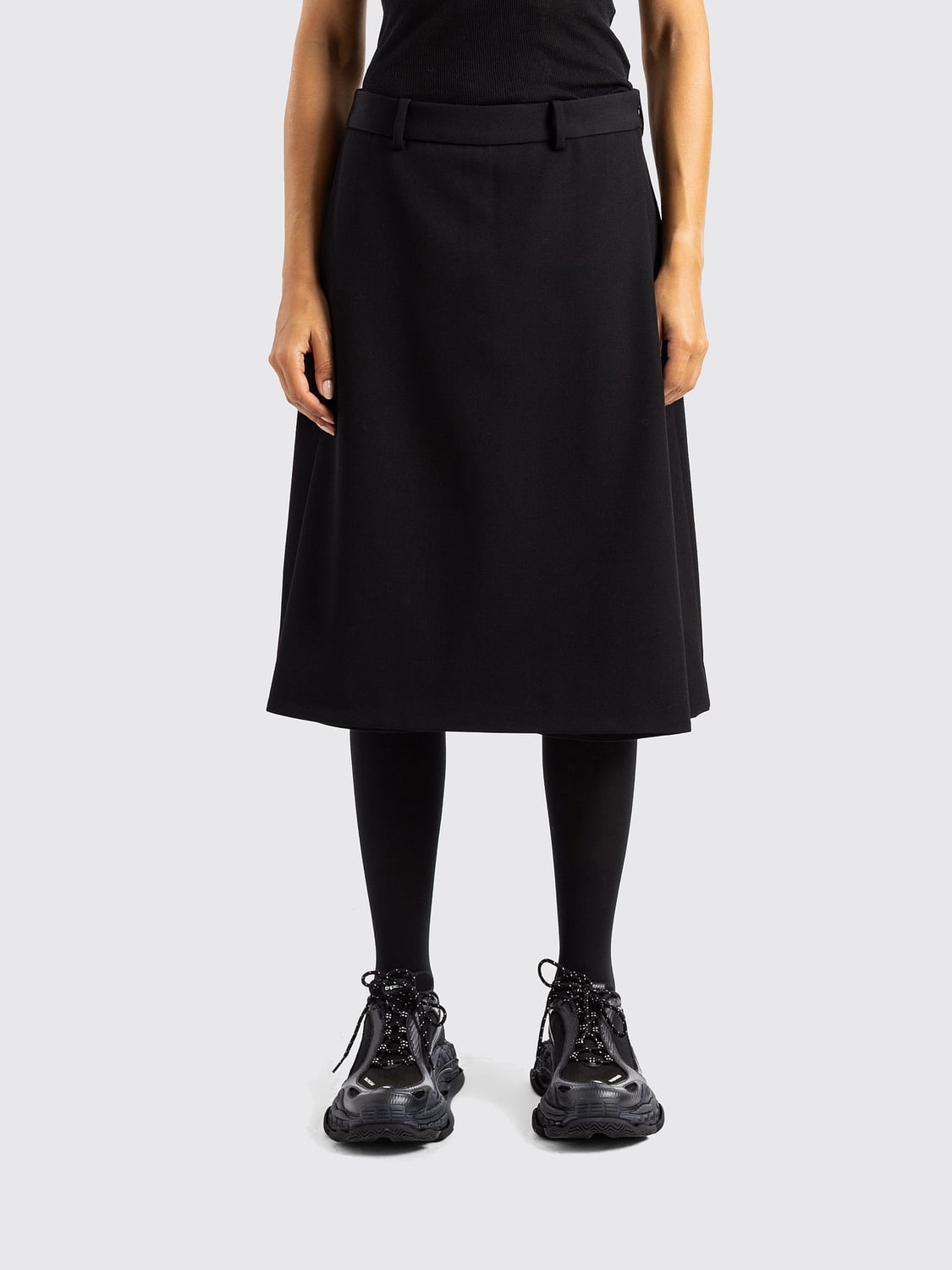 BALENCIAGA FALDA: Falda mujer Balenciaga, Negro - Img 1