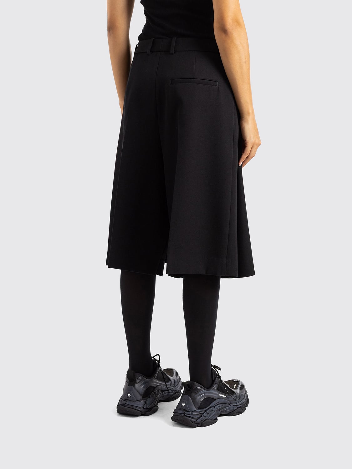 BALENCIAGA FALDA: Falda mujer Balenciaga, Negro - Img 3